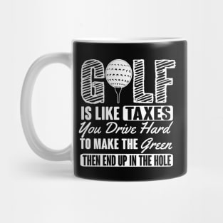 Golf Taxes Mug